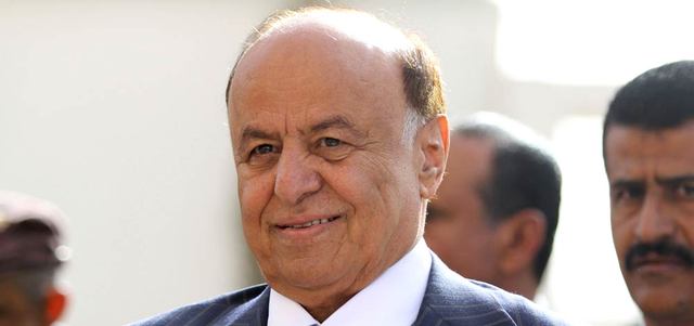 عبدربه منصور هادي.   رويترز