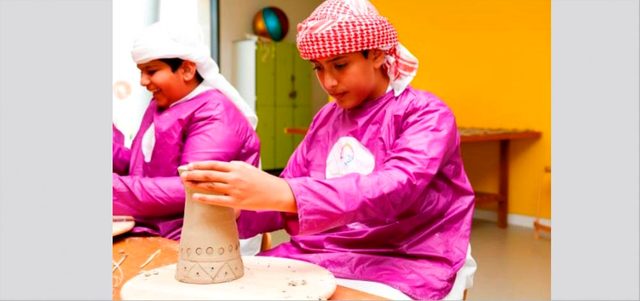 مركز الجليلة نظَّم مخيم الربيع 2015 انطلاقاً من خطته العملية لتعزيز النشاط الثقافي للطفولة. الإمارات اليوم