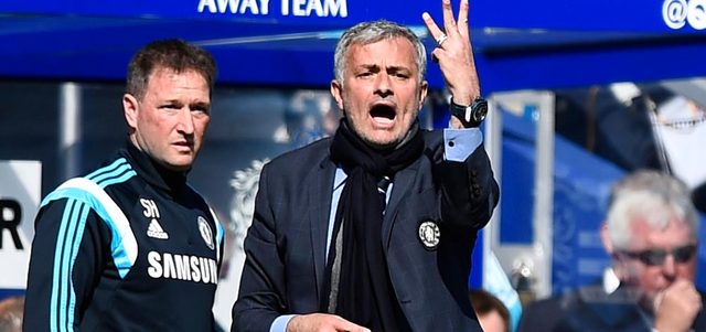 مورينيو ظل يعتصر ألماً حتى الدقائق الأخيرة. أ ف ب