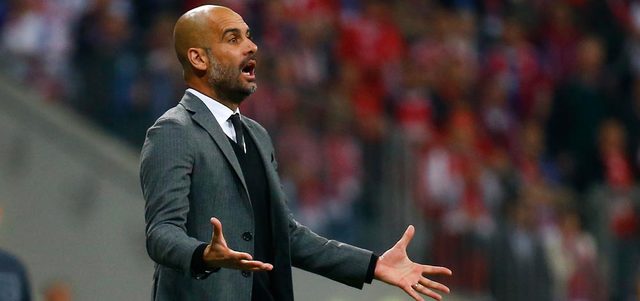 غوارديولا في مهمة عاطفية أمام برشلونة. أ.ف.ب