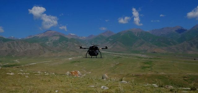 الطائرات بدون طيار ذات كلفة تشغيلية محدودة وقادرة على تغطية مساحات شاسعة لتجميع الماشية. أرشيفية