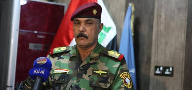 قائد شرطة الأنبار اللواء الركن كاظم محمد الفهداوي: 30 عنصراً من الشرطة قتلوا خلال أسبوع من المعارك مع تنظيم «داعش» في مدينة الرمادي ومحيطها.  أرشيفية