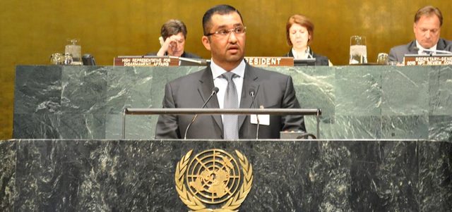 الجابر أكد أمام الأمم المتحدة دعم الإمارات حق جميع الدول في الاستخدام السلمي للطاقة النووية، مشيراً إلى أن البرنامج النووي السلمي للدولة نموذج يُحتذى به في هذا المجال. وام