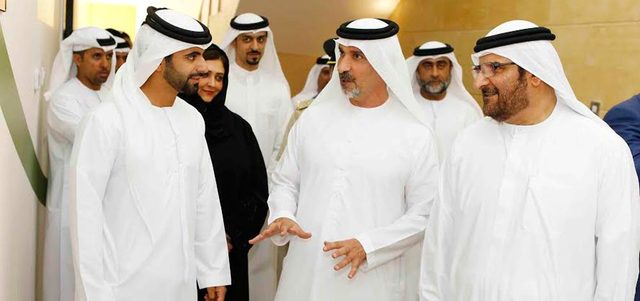 منصور بن محمد افتتح المقر الجديد لمركز تطوير نمو الطفل. الإمارات اليوم