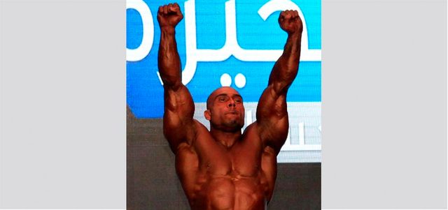 البطل السويدي ذو الأصول المغربية سمير طرودي. من المصدر