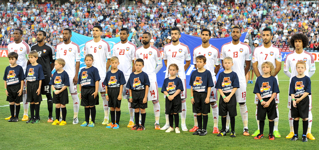 نجوم المنتخب الوطني حققوا الميدالية البرونزية في بطولة أمم آسيا الأخيرة في أستراليا.   تصوير: أسامة أبوغانم