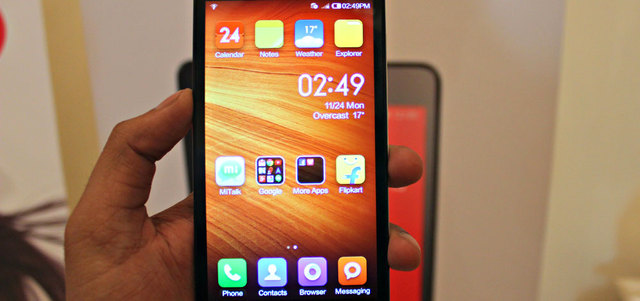 يحتل هاتف «مي ريدمي نوت 4 جي» مكانةً متقدمة بين أكثر الطرازات رواجاً في موقع «فليبكارت» الهندي للتجارة الإلكترونية. أرشيفية