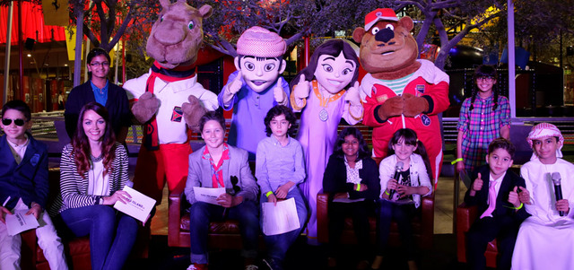 خلال المؤتمر الذي شارك في تنظيمه وتقديمه 15 طفلاً من أكاديميات الدار. من المصدر