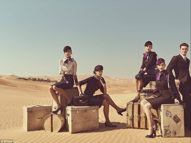 طاقم طيران "الاتحاد"