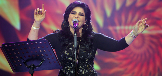 أحلام قدمت مجموعة من الأغاني الجديدة على خشبة مسرح «ليالي دبي». من المصدر