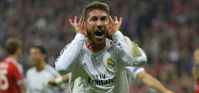 نجم دفاع الريال راموس منزعج من بيريز بعد إقالة أنشيلوتي. أ.ف.ب