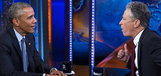 أوباما خلال المقابلة التلفزيونية الأخيرة.		 أرشيفية