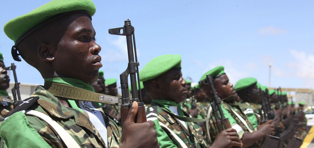 قوات الاتحاد الافريقي في الصومال ا ف ب
