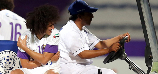 «عموري» عانى الإصابات الموسم الماضي.  تصوير: أسامة أبوغانم