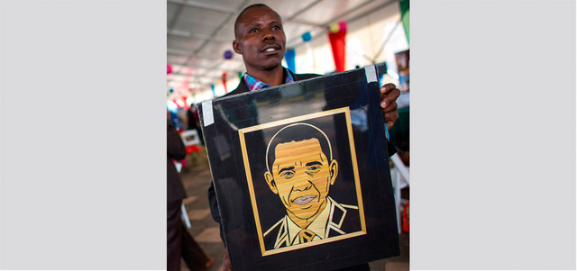 «الشباب الكيني استقبل أوباما بفرح في حدث تاريخي بالنسبة لهذا البلد». أرشيفية
