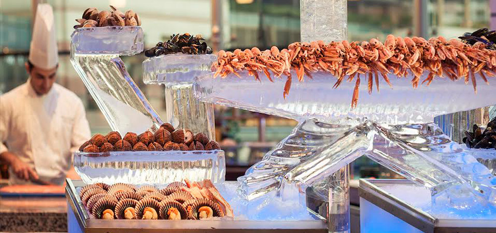 مهرجان المأكولات البحرية ينطلق في فندق إنتركونتيننتال دبي فستيفال سيتي