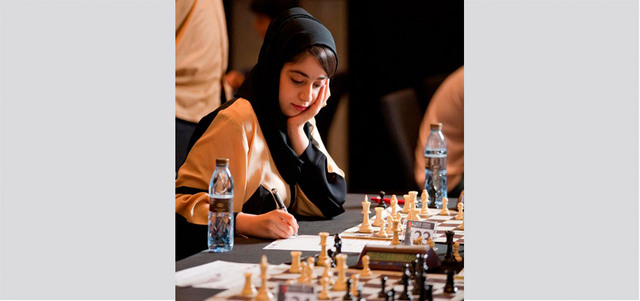 خلود الزرعوني تحصد أول نصف نقطة في البطولة.    من المصدر