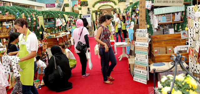 السوق منصة عرض مميزة استقطبت جمهوراً كبيراً. من المصدر