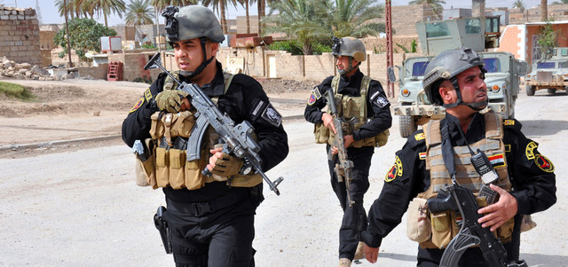 القوات العراقية شنّت أخيراً هجوماً لاستعادة الرمادي من «داعش». أ.ف.ب