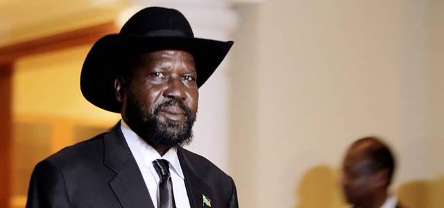 سيلفا كير أعرب عن تحفظاته لاتفاق السلام الأخير. غيتي