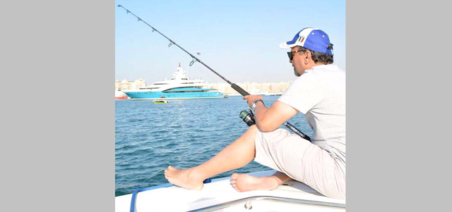 السفر وارتياد البحر والصيد من الهوايات التي يمارسها بن حيدر باستمرار. الإمارات اليوم