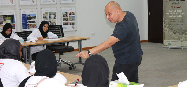 نمر سلمون سيشارك في نشاطات عدة من ضمنها أمسيات خاصة بفن الرواية «سهرات حكواتي» وندوة فكرية خاصة تحت عنوان «دور الراوي في نقل السرد العربي القديم». من المصدر