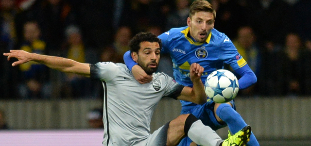 محمد صلاح أبرز نجوم المنتخب المصري. أ.ف.ب