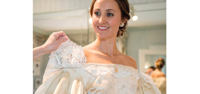 العروس أبيغايل تستعد لحفل الزفاف. أرشيفية