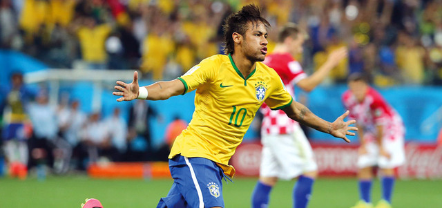 نيمار موقوف بسبب سلوكه في تصفيات أميركا الجنوبية. أ.ف.ب