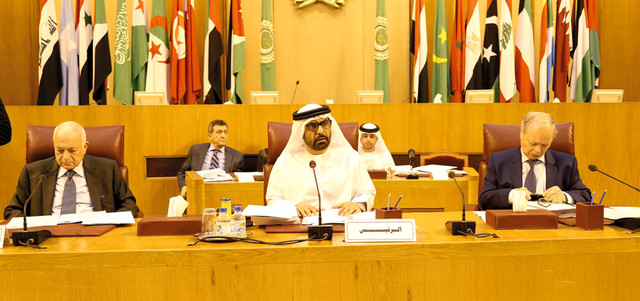 الإمارات ترأست أعمال الدورة غير العادية لمجلس جامعة الدول العربية بمقر الأمانة العامة للجامعة. وام