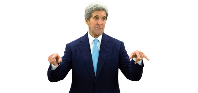 جون كيري: إذا كان التدخل الروسي يهدف لإبقاء الأسد فسيؤدي ذلك إلى اجتذاب المتطرفين وزيادة عدد اللاجئين. أ.ب