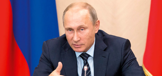 فلاديمير بوتين: التدخل العسكري الروسي في سورية يثبت أن موسكو تستطيع مواجهة أي تهديدات. إي.بي.إيه