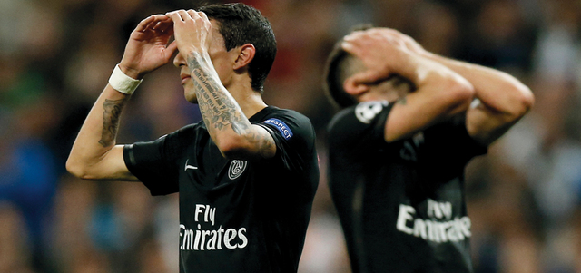 سان جيرمان قام بكل شيء على أرض سانتياغو بيرنابيو إلا التسجيل. رويترز