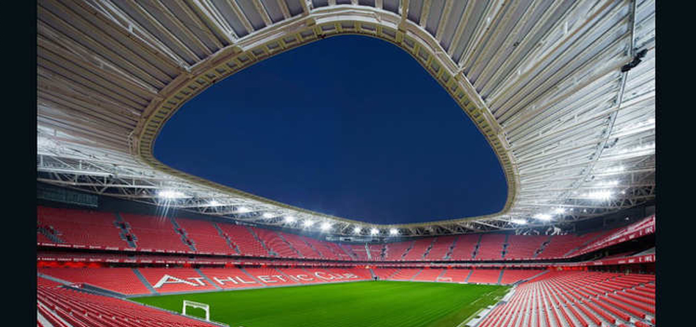 الفائز بجائزة مجمع الرياضي المكتمل: استاد سان مامز من تصميم ACXT-IDOMK، اسبانيا