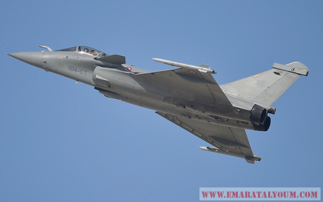 الطائرة الفرنسية المقاتلة  رافال .