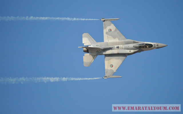 طائرة  F 16 BLOCK 60 لسلاح الجو الاماراتي