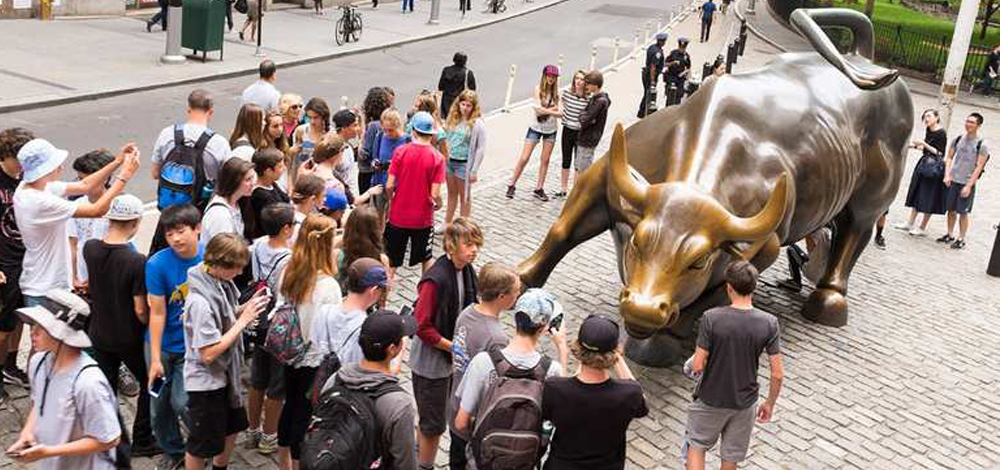 هكذا ستبدو مدينة نيويورك مع ارتفاع معدلات الحرارة العالمية بدرجتين مئويتين .