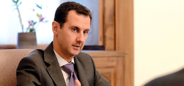 بشار الأسد. إي.بي.ايه