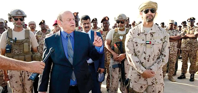 الرئيس اليمني يصل إلى قاعدة العند الجوية بمحافظة لحج.    الإمارات اليوم