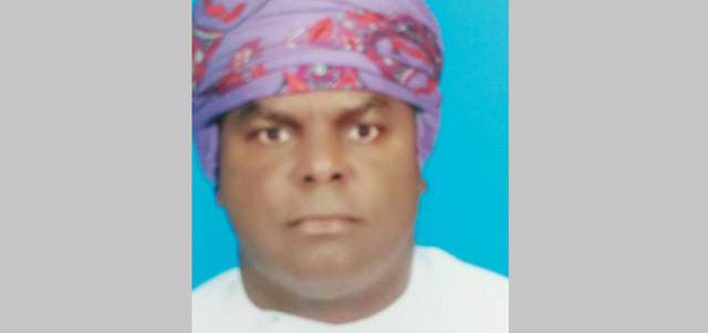 شقيق الشهيد سالم السعدي. من المصدر