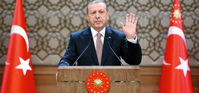 أردوغان: الذين يتهموننا بشراء النفط من «داعش» يجب أن يثبتوا اتهاماتهم وإذا لم يفعلوا ذلك فإنهم يقومون بالتشهير. أي.بي.إيه