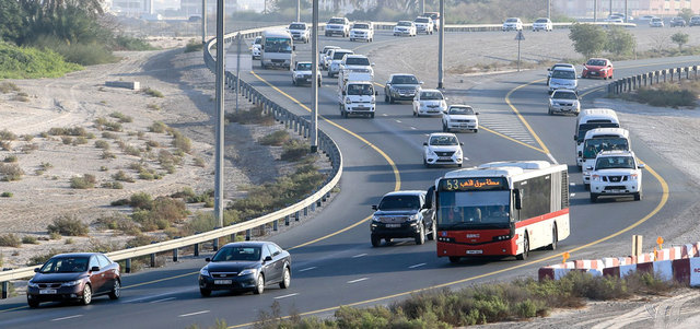 طريق دبي - حتا شملتها التحسينات المرورية بسبب وقوع الحوادث المتكررة. تصوير: باتريك كاستيلو