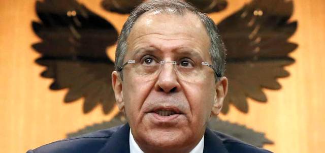 لافروف: محادثات جنيف من دون مشاركة حزب الاتحاد الديمقراطي الكردي لا يمكن أن تحقق نتيجة.  إي.بي.إيه