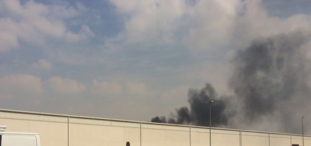 بداية الحريق