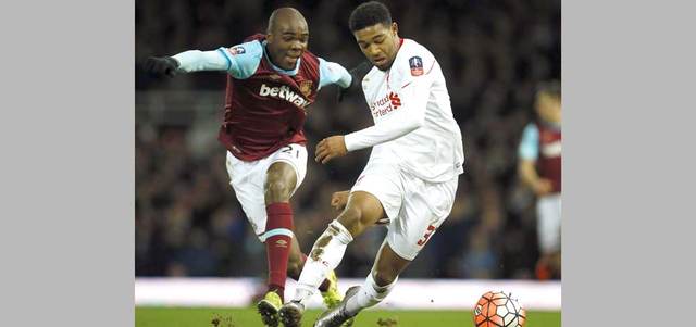 ليفربول أهدر فرصاً بالجملة أمام وست هام. أ.ب