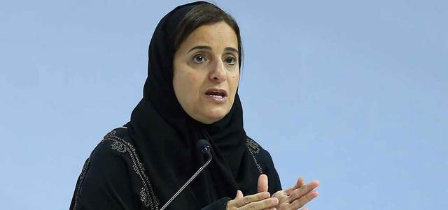 الشيخة لبنى القاسمي . تصوير: باتريك كاستيلو