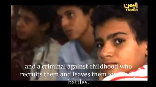 بالفيديو.. الحوثيون يجندون الأطفال للقتال في صفوفهم