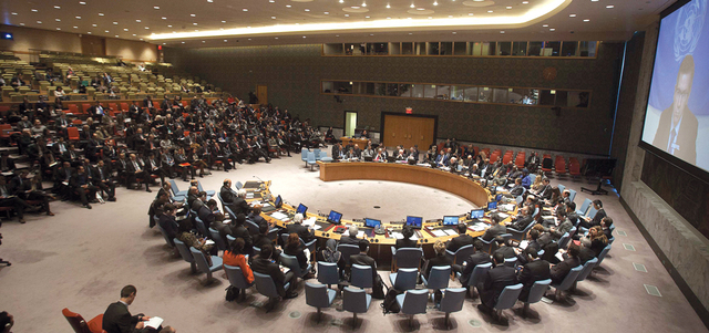 إحدى جلسات مجلس الأمن الدولي. أرشيفية