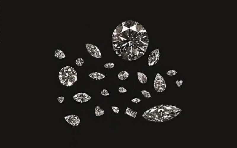 وأضاف مصمم الألماس أحجار ألماس وردية إلى التصميم  وقرابة 11 ألف ألماسة بيضاء، بالإضافة إلى أحجار اليشم البيضاء الكريمة وأحجار اليشمك الخضراء.