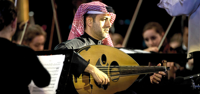 الملحن وعازف العود الإماراتي فيصل الساري. من المصدر